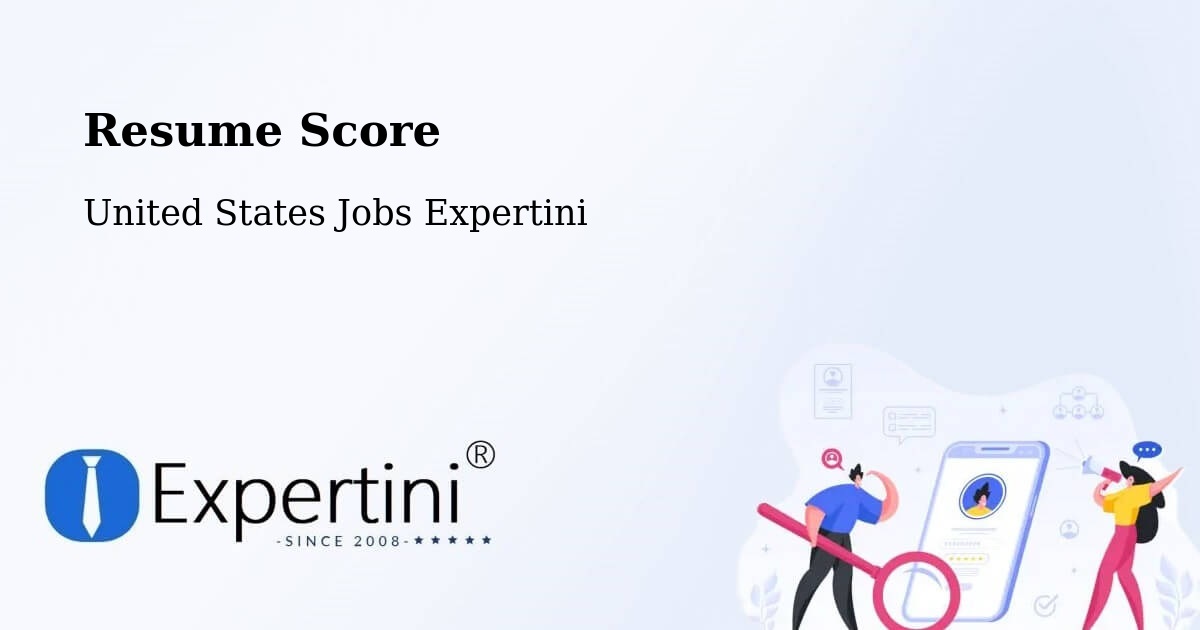 Resume Score & Job Description Match Tool – Tyrone - United States Jobs Expertini